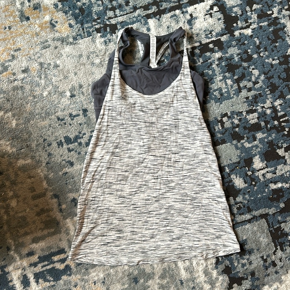 Lululemon Tank with attached bra